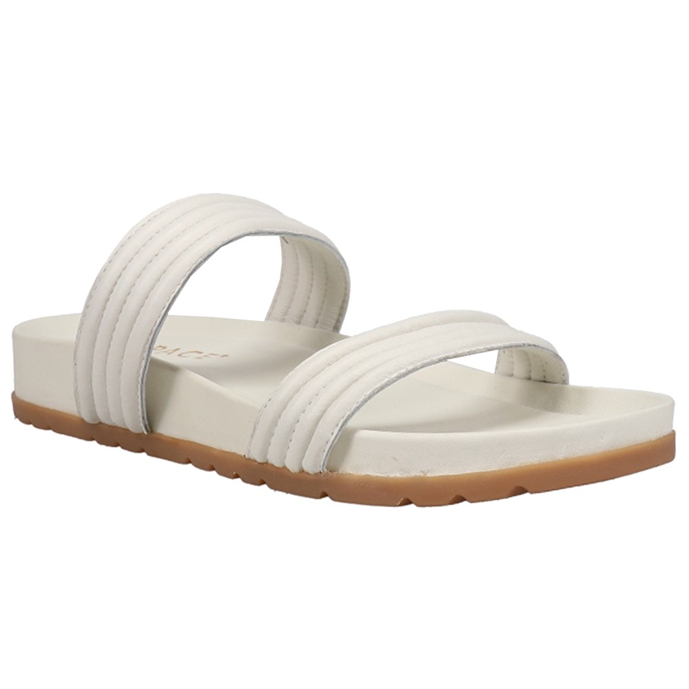 Matisse Lucia Slide  Womens Off White Casual Sandals LUCIA-100 thumbnail 2