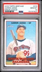 153197622 Aaron Judge 2016 Topps Heritage Minor League #210 PSA 10