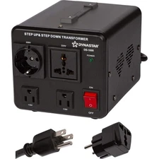 Dynastar Step Up & Step Down Voltage Converter And Transformer, 110-22