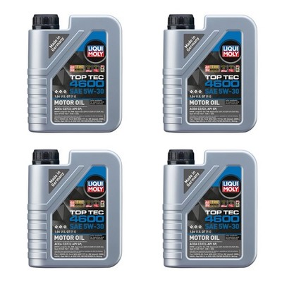 Liqui Moly 4L Engine Motor Oil - Top Tec 4600 5W-30 (4x1L)