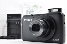 *1yr Wty for US* Canon PowerShot S200 10.1 MP Compact Digital Camera Japan #4060