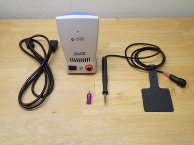 #ad Pace HW 100 Heat Wise Soldering Station Fine Tip User Item $127.46