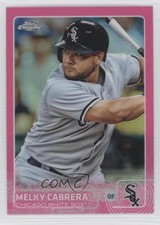 2015 Topps Chrome Pink Refractor Melky Cabrera #127 1x8