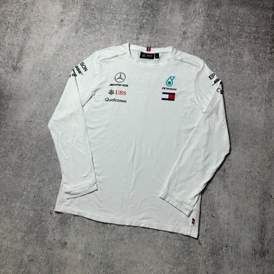 Mercedes AMG Petronas F1 Longsleeve T Shirt Mens Size M Formula 1 Racing