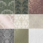 DAMASK WALLPAPER GLITTER METALLIC CLASSIC BAROQUE FLORAL & MORE - CHOOSE DESIGN