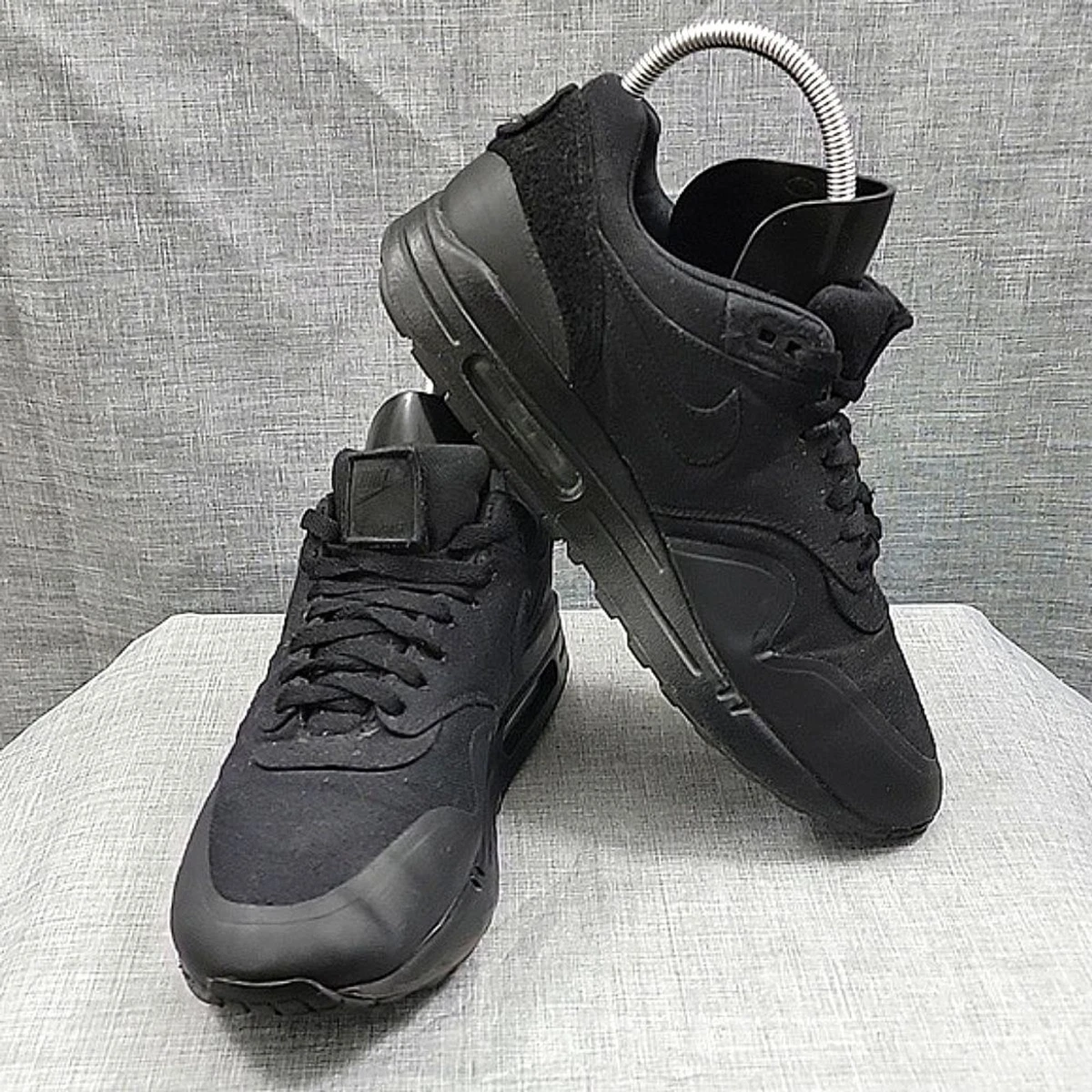 Nike Air Max 1 SP Patches Black Men\'s 9.5 2014 Triple USA canvas one 704901-001 Nike Air Max 1 V SP Patch Black • 704901-001 • Outsole main image 4