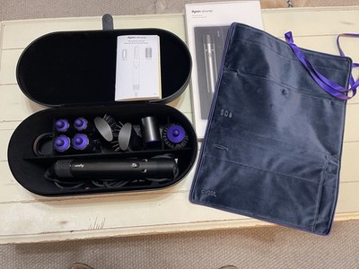 Dyson Airwrap Multi Styler COMPLETE Purple HS01 TESTED WORKS Clean & Storage Acc