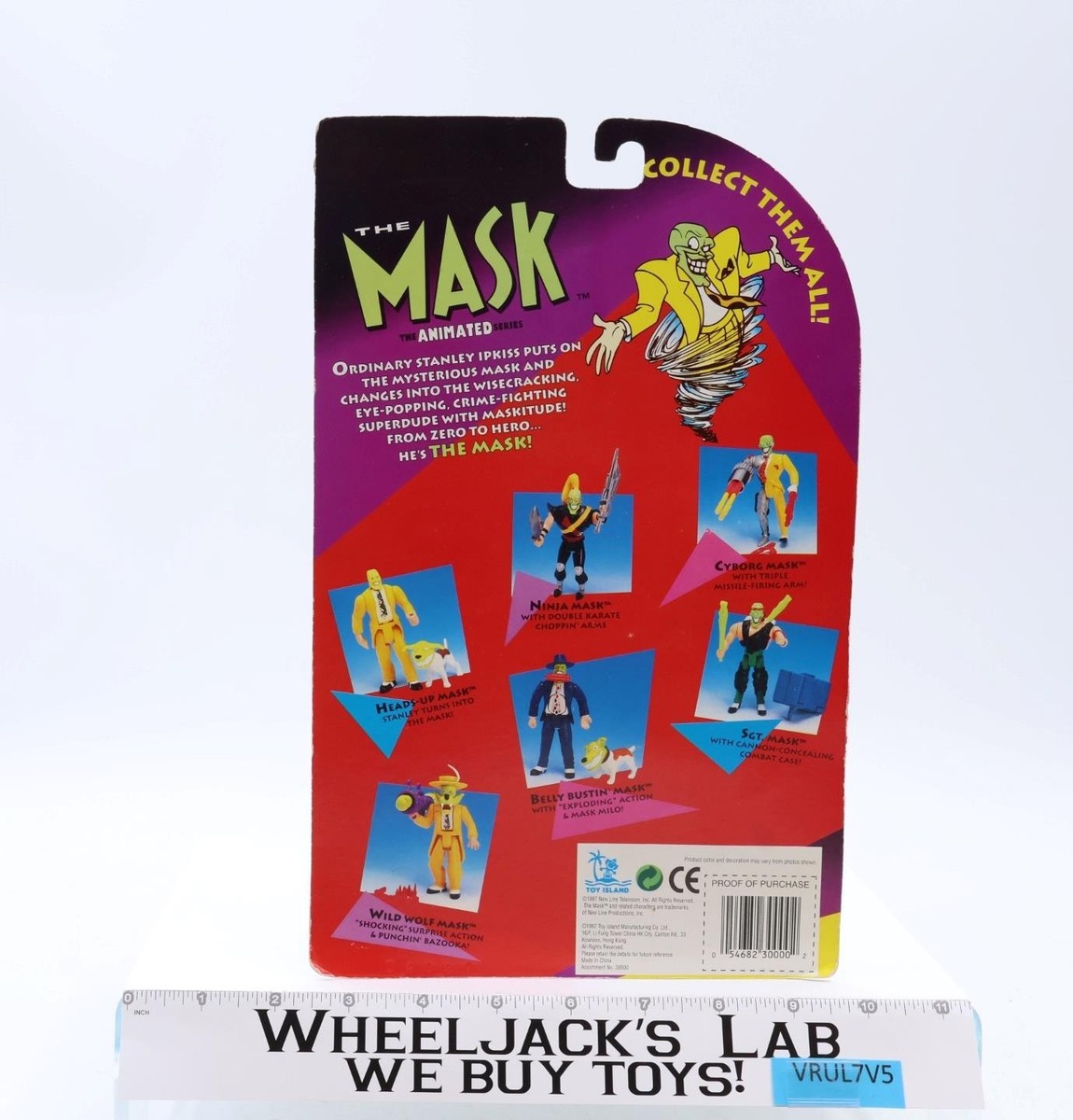 Ninja Mask The Mask Animated Series Toy Island 1997 Figure NEW