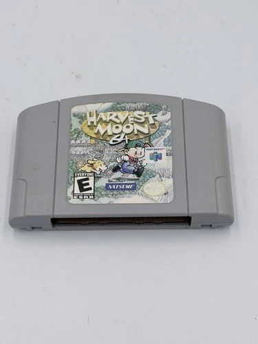 Harvest Moon 64 Nintendo 64 Authentic Cartridge Tested Good Condition Working