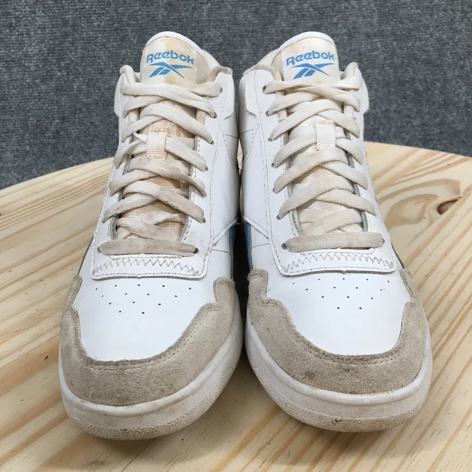 Zapatillas altas Reebok para mujer 7 Club C GX1985 blancas multicolores con cordones Foto 4 de 4