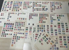 Commonwealth stamps - Falkland island etc. QV on. Vintage. Large lot. D39