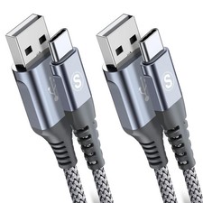 2-Pack 2M USB C Cable 3.1A Fast Car Charger Cable Compatible for iPhone 17 air 1