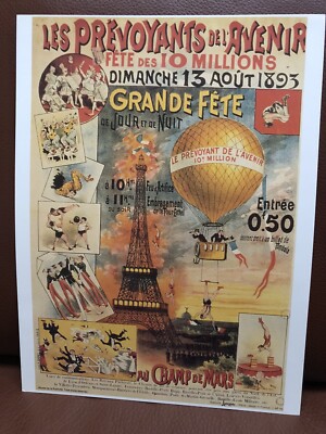 Kunstdruck  Les Prevoyants De L Avenir''  Editions Artertre Paris AF 04