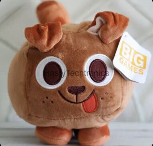 Big Games Pet Simulator X Dog Plush with Redeemable Code Included