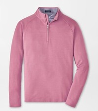 Peter Millar Valencia Excursionist Flex Performance Quarter-Zip Sweater NWT 2XL