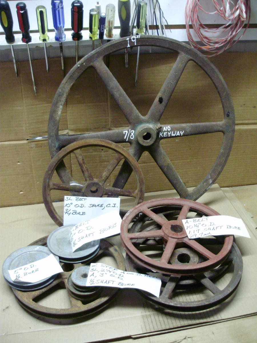 Pulleys and belts for sale deals