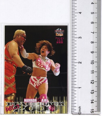 Ayako Hamada VS Aja Kong - 2001 Limited BBM Women's Pro-Wrestling