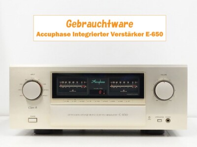 [Gebraucht] Accuphase E-650 Vollverstärker Getestet und funktioniert gut!