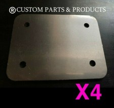 4 x Rollcage Roll Cage Reinforcement Feet Foot Plate Footplate Bracket
