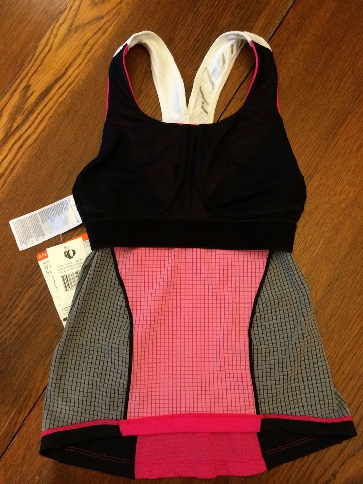 Womens XS Pearl Izumi Athletic Tank Top Running  Elite Tri Support Singlet - Image 3 of 4
