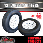 <!--F#f_0-->13x4.5 & 175R13C Sunraysia HT Holden White Sunraysia Trailer Wheel Rim & Tyre<!--F/-->