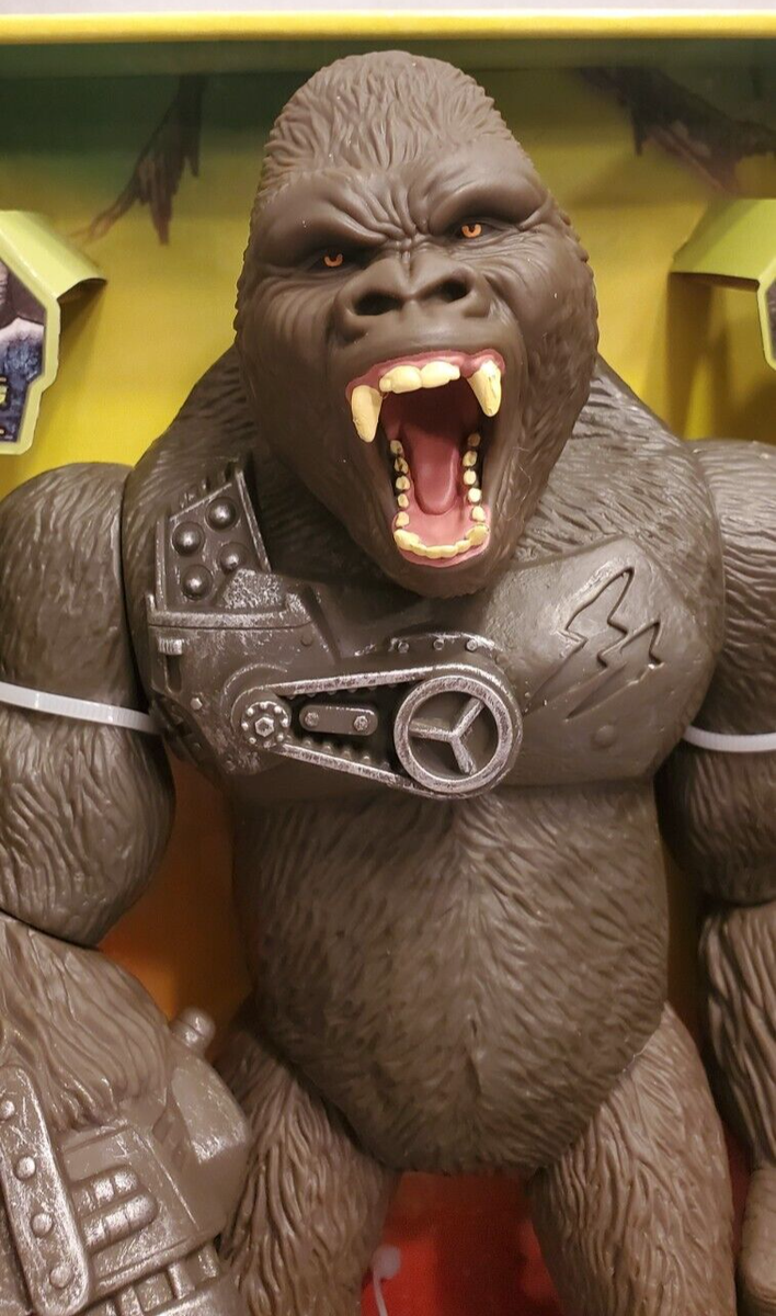 Lanard Primal Clash Mega Monster 10” Cyber Gorilla Mecha King Kong