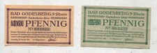 Notgeld: Bad Godesberg Westfalen 2 sztuki (256)