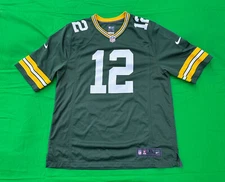 Nike NFL Green Bay Packers Aaron Rodgers #12 Jersey Size XL.