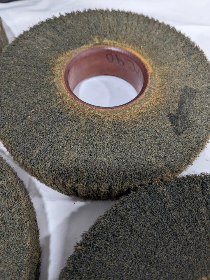 Rueda con solapa sin montar Brite Star-6" Diam 220 grano carburo de silicio cantidad 4 77591782 Foto 4 de 4