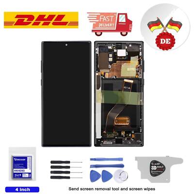 OLED Display Touch Screen Digitizer Assembly Frame For Samsung Note 10 Plus DE