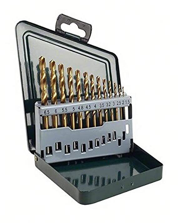 Neu Bosch Hss-Titanium 2607019436 Plastik Bohrer Satz (13-Pieces 