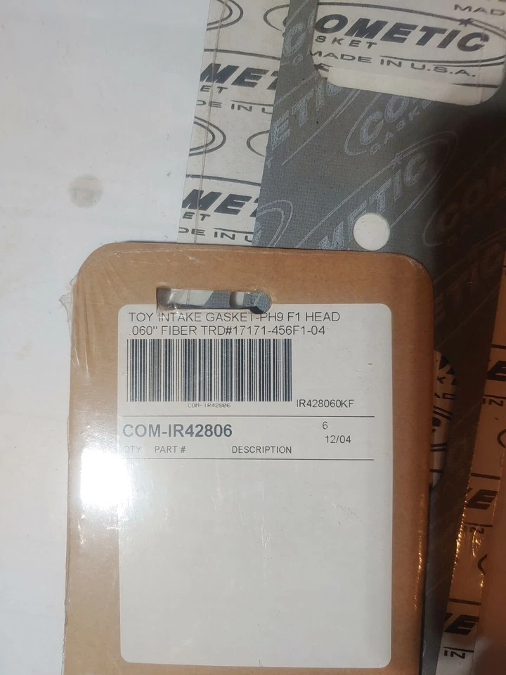 Juego de juntas de colector de admisión para motor Toyota PH9 - ¡NUEVO! Foto 2 de 2