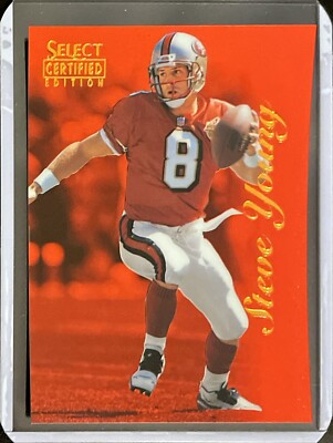 Steve Young - 1996 Pinnacle Select Certified - Red Variation #43