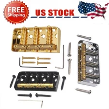For Telecaster Tele Guitar 1/2 Short Bridge w/ Brass Saddles Guitar Accessories