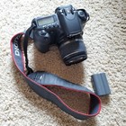 Canon Eos 20D 8.2Mp Digital Slr Camera w/ Ef-S 18-55mm Lens no Charger Tested