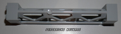 LEGO  1x Gittermast Support Stütze 2x2x10 hellgrau #95347 NEUWARE