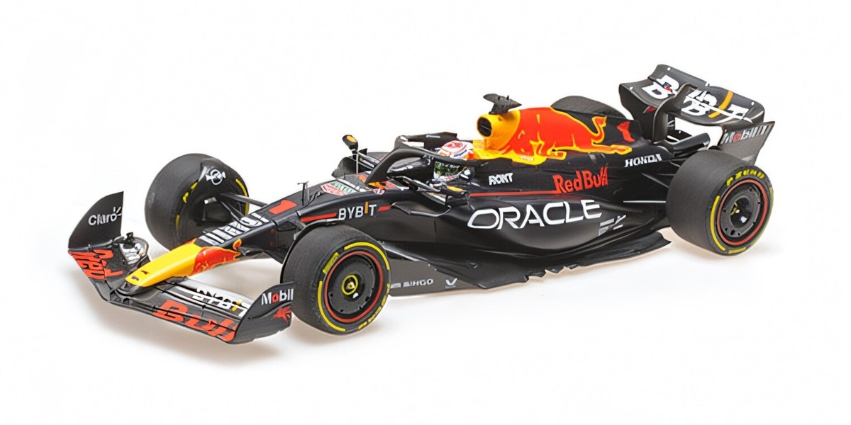 ミニチャンプス1/18レッドブルF1マックスフェルスタッペン