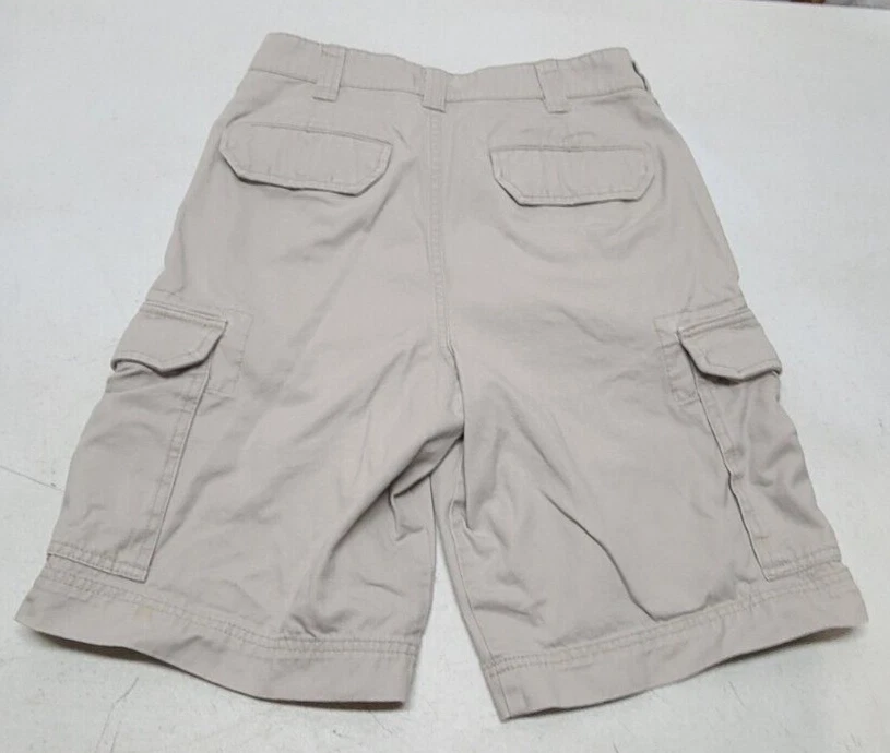 Merona Men's Size 30 (30x10) Beige Cargo Shorts Casual Cotton Shorts - Image 2 of 4