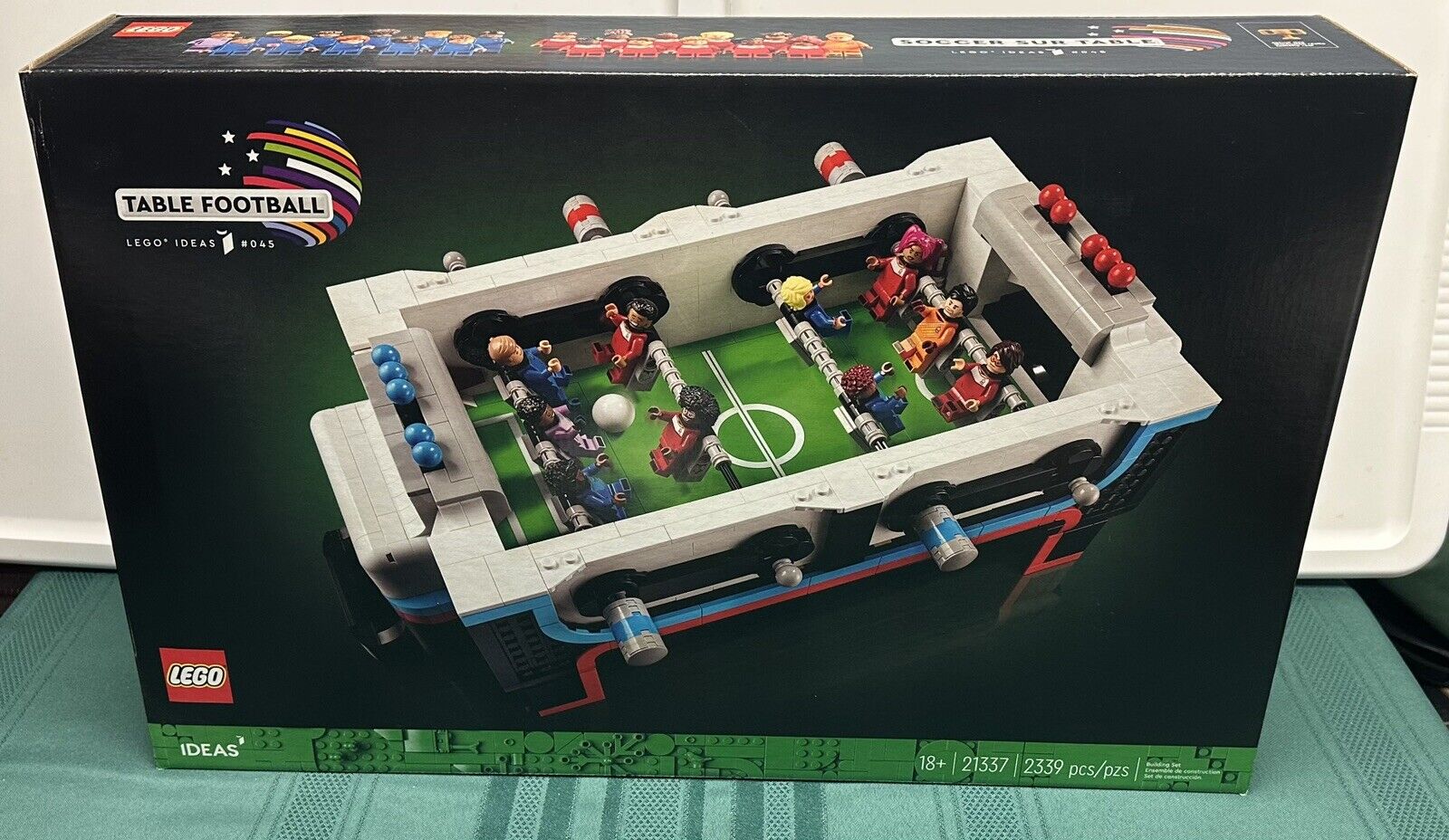 New LEGO Ideas: Table Football (Set 21337) Soccer Players, Retired