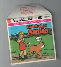 Vintage 1980s Little Orphan Annie GAF 3D Viewmaster Reels