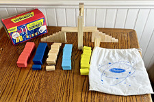 Ridley's Domino set Tumble Down, 195 pieces With Play Accessories  Bag READ