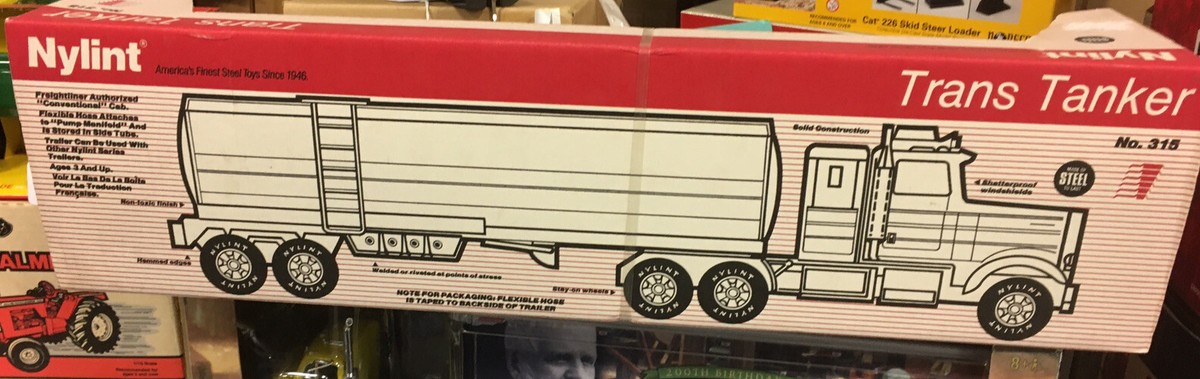 1980's Nylint Metal 18 Wheeler/Trans Tanker Permatex 24
