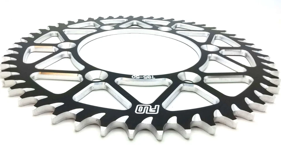 YAMAHA YZ250 YZ450F Sprocket Set / Chain Combo Kit Gold Motocross Black 49/13T - Image 4 of 4