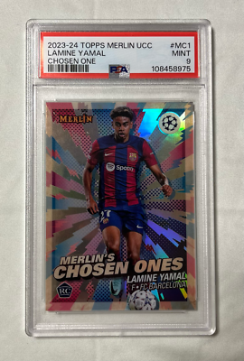 Lamine Yamal - Merlins Chosen Ones - 2023-24 Topps Merlin