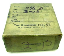 Geometric 2"-12  2-1/2" D Chaser Set Projection