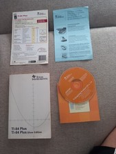 Texas Instruments Manual Guidebook TI-84 Plus & Silver Edition Manual With CD