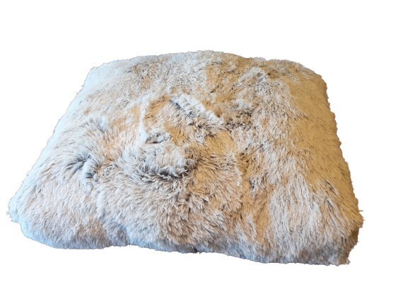 Ancol Super Plush Dog Mattress Slate Grey 75cm x 60cm, Medium, Naps 563695