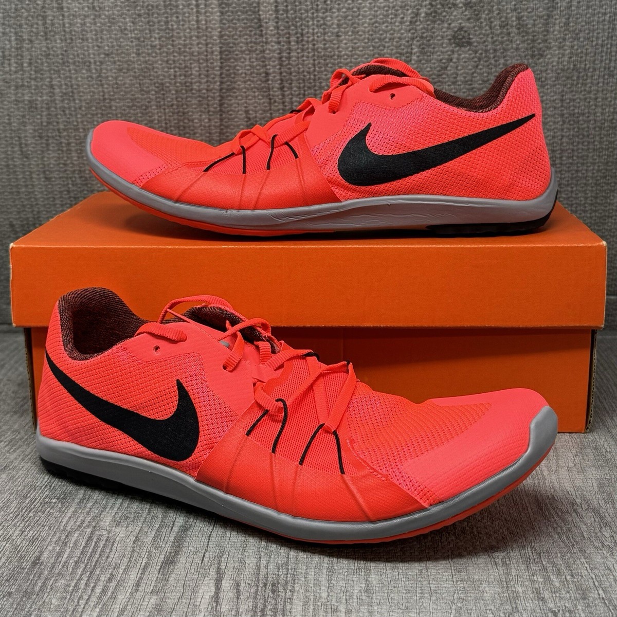 ? New Nike Zoom Forever XC 5 Track Spikes Shoes 904723 600 NIB NIKE ZOOM FOREVER XC 5 Track / Cross Country Spikes  main image 2