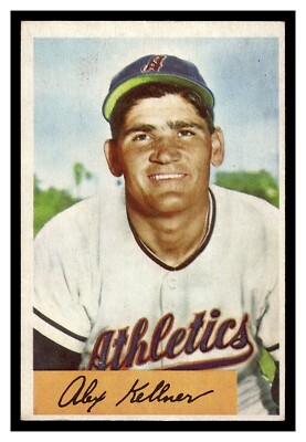 1954 BOWMAN ALEX KELLNER #51 PHILADELPHIA ATHLETICS MID GRADE LOOKS NICE