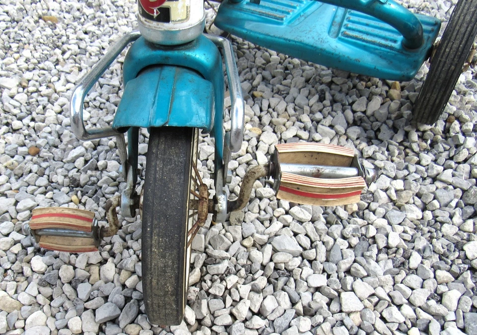 Triciclo Western Flyer Survival 1962 de colección todas las piezas originales en muy buen estado Estados Unidos Foto 3 de 4